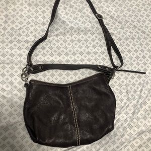 Roots real leather bag.